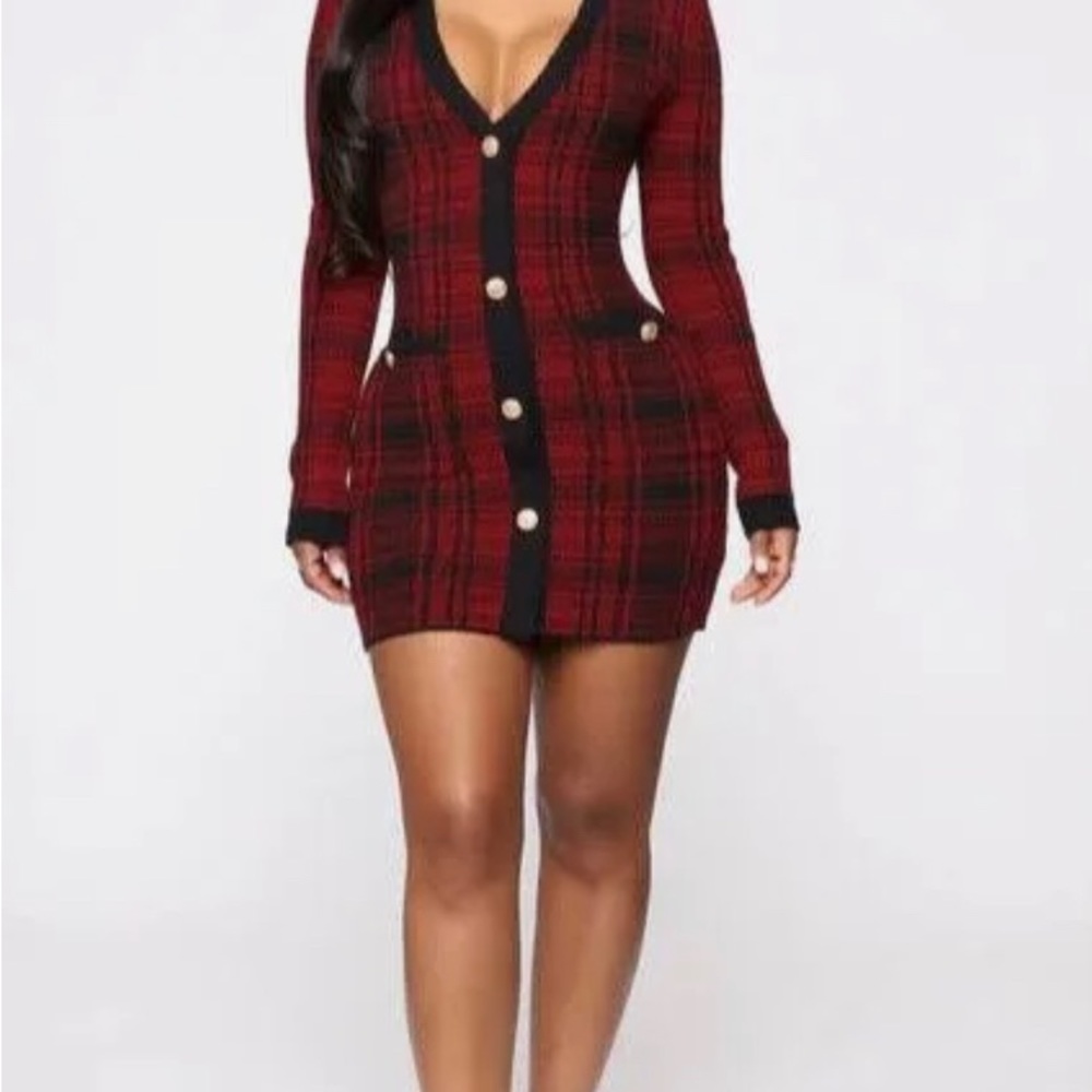 FashionNova Holiday Dress